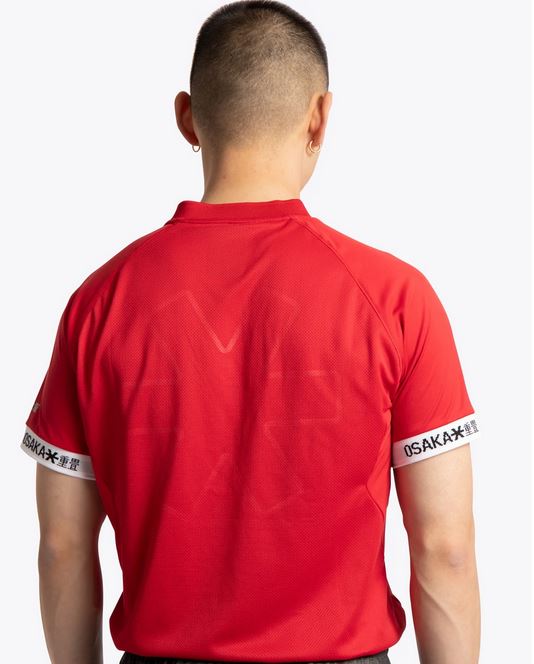 Osaka Jersey Herren rot Shirts
