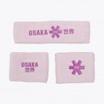 Osaka Schweißband Set 2.0 schwarz Armbänder