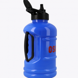Osaka Giga Wasserflasche blau rot Trinkflasche